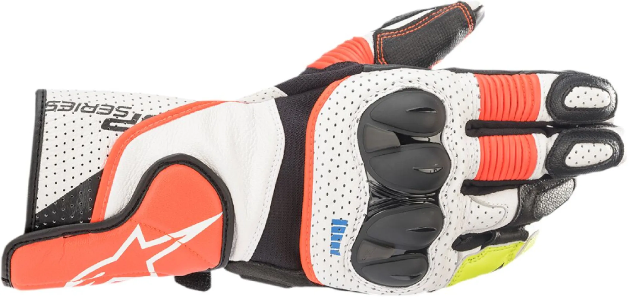 ALPINESTARS (ROAD) - GLOVE SP-2 V3 WHT/RD S - 33013989
