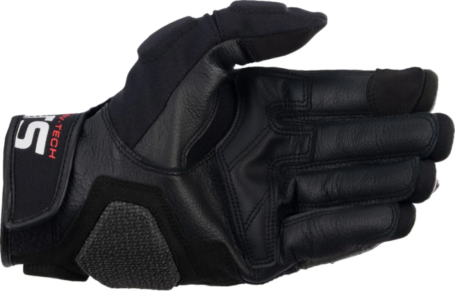 ALPINESTARS (ROAD) - GLOVE HALO BLACK/WHITE L - 33014542