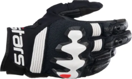 ALPINESTARS (ROAD) - GLOVE HALO BLACK/WHITE XL - 33014543