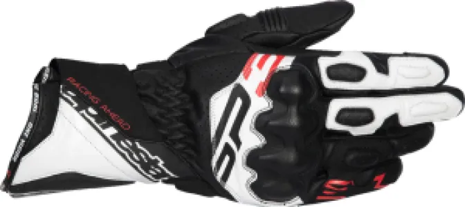 ALPINESTARS (ROAD) - GLOVE SP-3 BLK/WHT/RD FLUO XL - 33014908