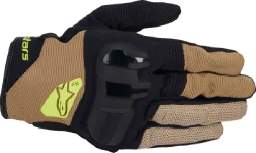 ALPINESTARS (ROAD) - GLOVE CHROME V2 DK KHKI/BL M - 33014966