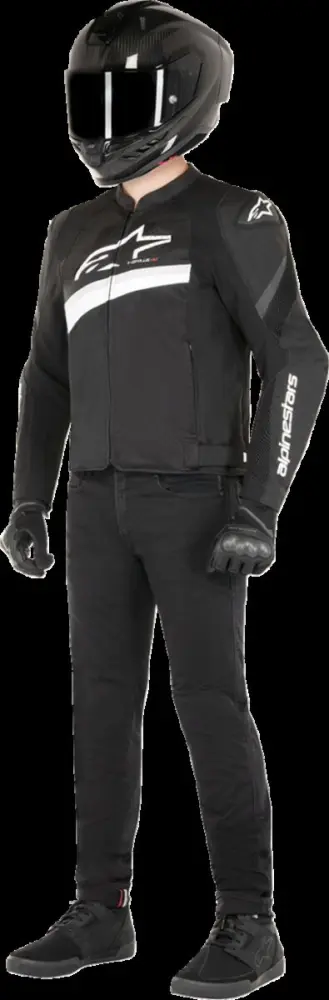 ALPINESTARS (ROAD) - JACKET T-GP+R V4 AIR BLK/WT 3X - 28206631