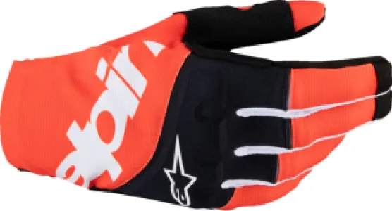ALPINESTARS(MX) - GLOVE MX TECHSTAR BLK/ORG M - 33307897