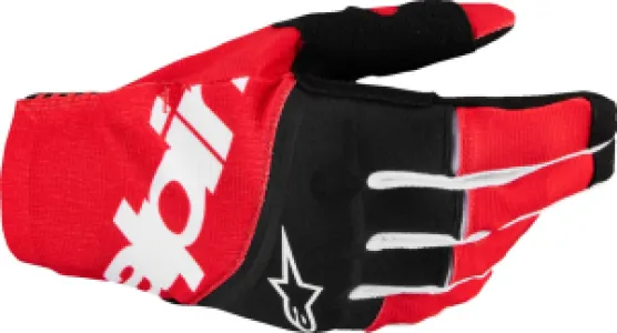 ALPINESTARS(MX) - GLOVE MX TECHSTAR BLK/RD M - 33307902