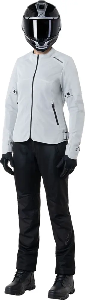ALPINESTARS (ROAD) - JACKET STELLA C-1 AIR SILVER S - 28221753