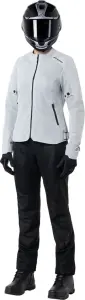 ALPINESTARS (ROAD) - JACKET STELLA C-1 AIR SILVER S - 28221753