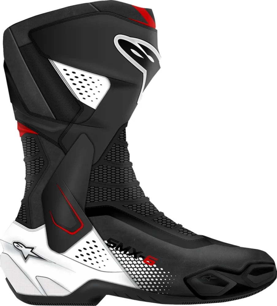 ALPINESTARS (ROAD) - BOOTS SMX-6 V3 BK/WH/RD GRAPHI - 34041839