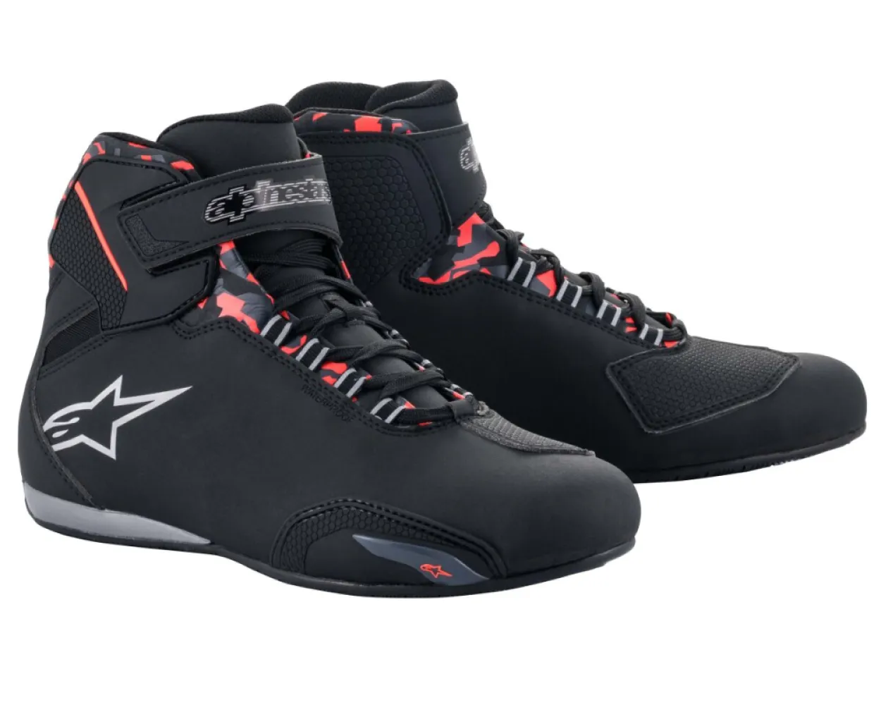 ALPINESTARS (ROAD) - SHOE SEKTOR WP BK/G/RD 6 - 34052995