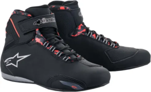 ALPINESTARS (ROAD) - SHOE SEKTOR WP BK/G/RD 11 - 34053005
