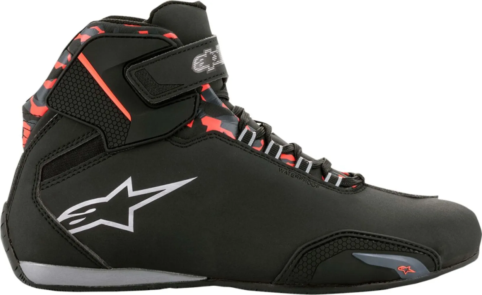ALPINESTARS (ROAD) - SHOE SEKTOR WP BK/G/RD 13 - 34053009