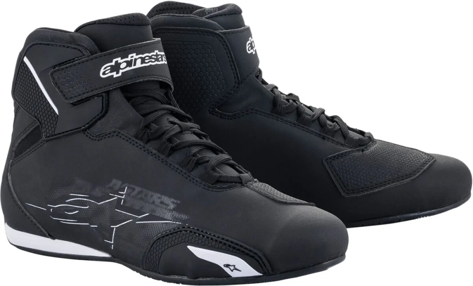 ALPINESTARS (ROAD) - SHOE SEKTOR BLACK/WHITE 11 - 34053078