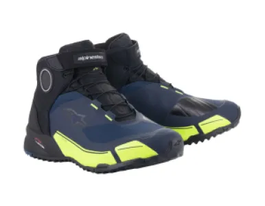 ALPINESTARS (ROAD) - SHOE CR-X DS BK/BL/YL 8.5 - 34053100