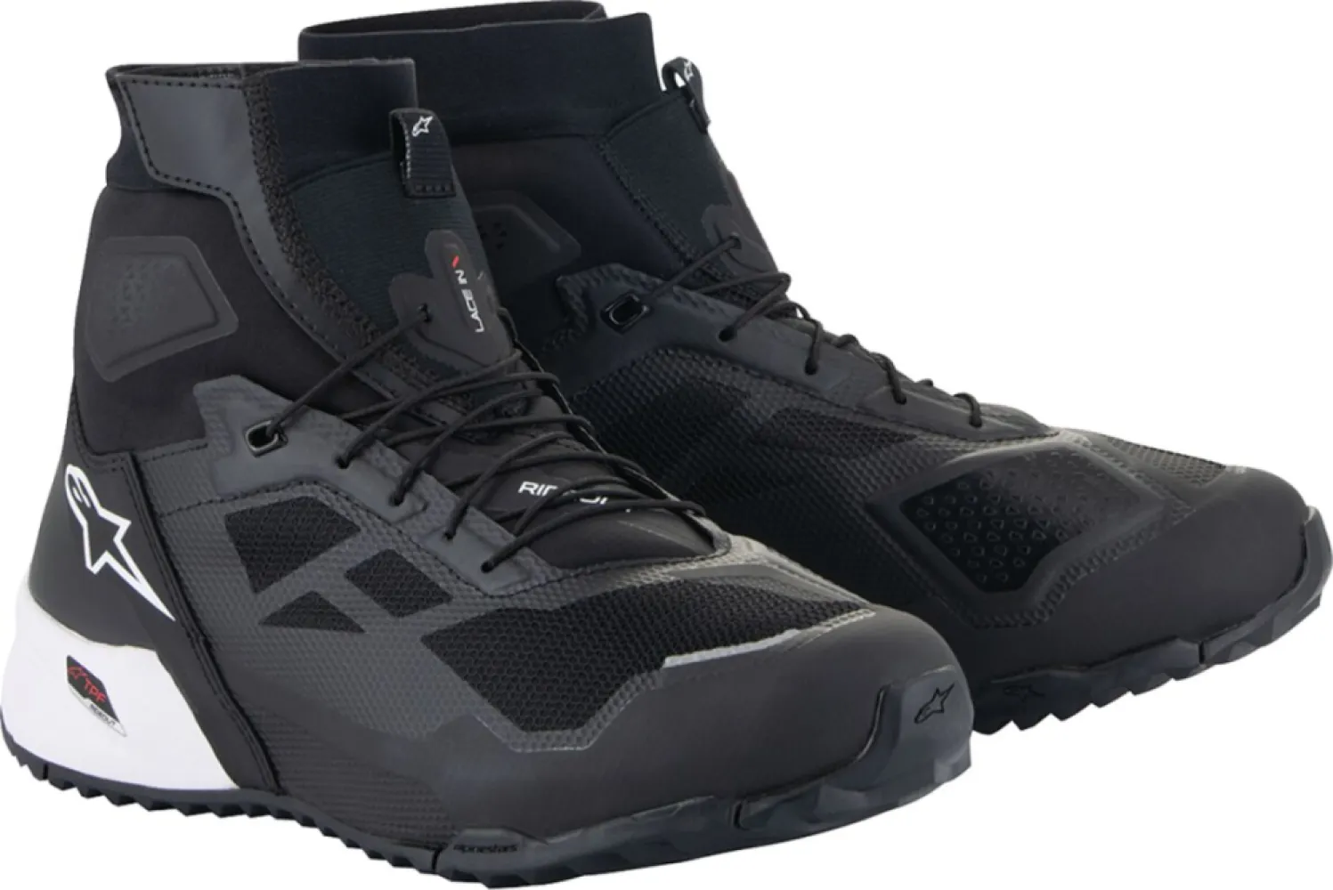 ALPINESTARS (ROAD) - SHOE CR-1 BLACK/WHITE 13.5 - 34053475
