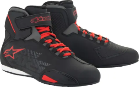 ALPINESTARS (ROAD) - SHOE SEKTOR BLACK/RED 10 - 34053569