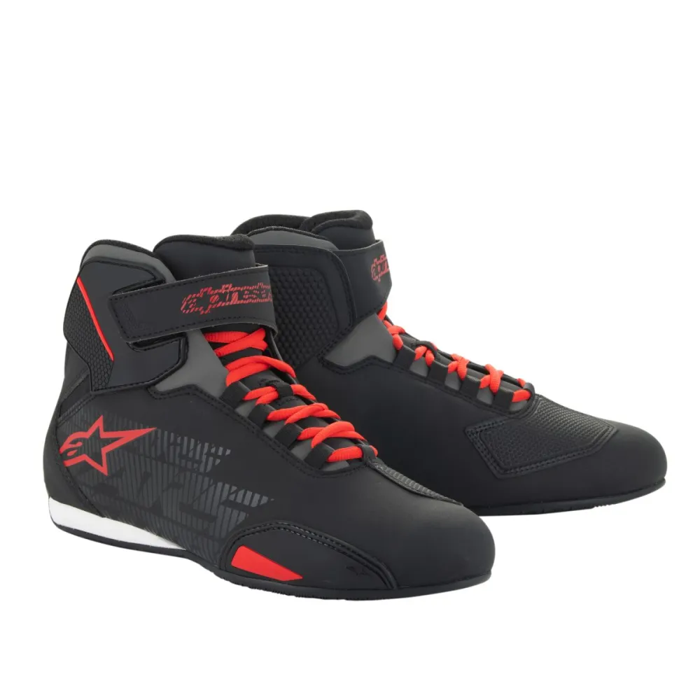 ALPINESTARS (ROAD) - SHOE SEKTOR BLACK/RED 10.5 - 34053570