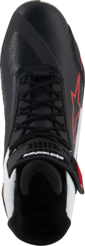 ALPINESTARS (ROAD) - SHOES FASTER-4 BK/WH/DK RD 8 - 34053813