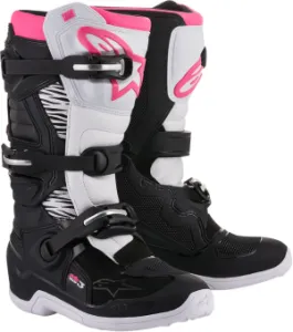 ALPINESTARS(MX) - BOOT 4W TECH3 BK/WT/PK 9 - 34101942