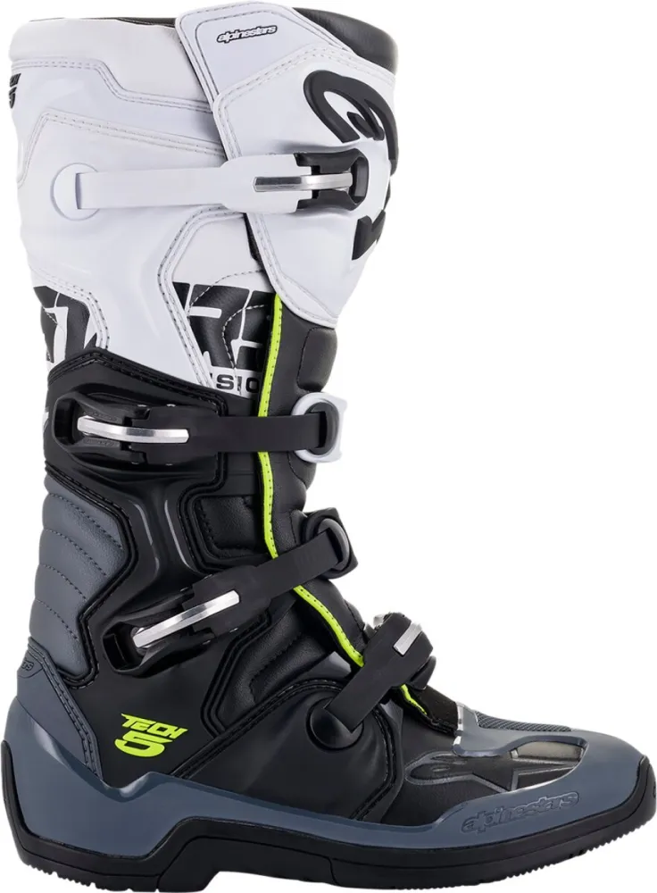 ALPINESTARS(MX) - BOOT TECH5 BK/GY/WT 13 - 34102504