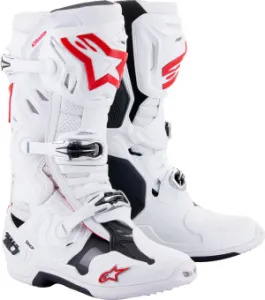 ALPINESTARS(MX) - BOOT T10 S-VNT WT/RD 13 - 34102797