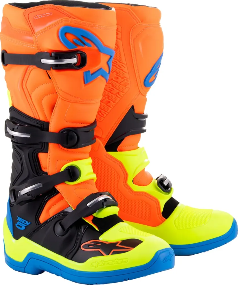 ALPINESTARS(MX) - BOOT TECH5 OR FL/BL/YL 9 - 34102817