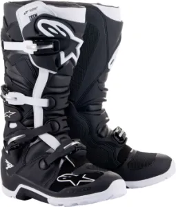 ALPINESTARS(MX) - BOOT T7 END DS BLACK/WHITE 7 - 34102855