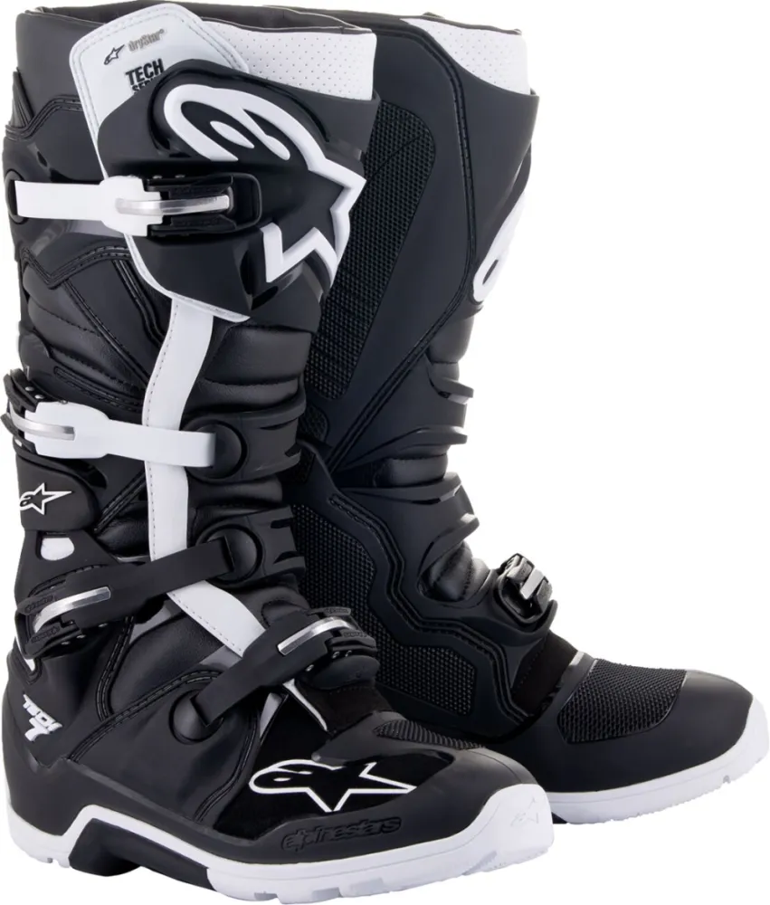 ALPINESTARS(MX) - BOOT T7 END DS BLACK/WHITE 11 - 34102859