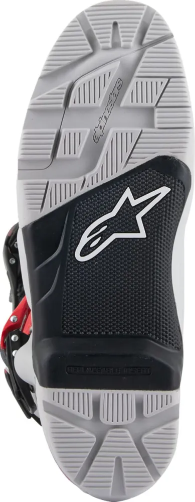 ALPINESTARS(MX) - BOOT T7 ENDURO GRAY/RD 11 - 34103037