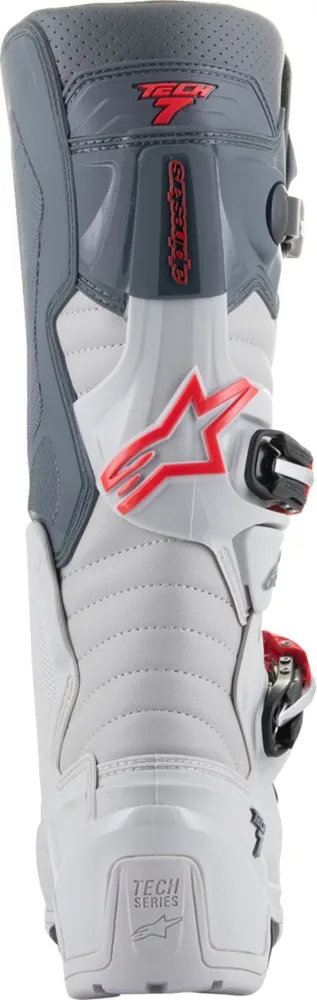 ALPINESTARS(MX) - BOOT T7 ENDURO GRAY/RD 11 - 34103037