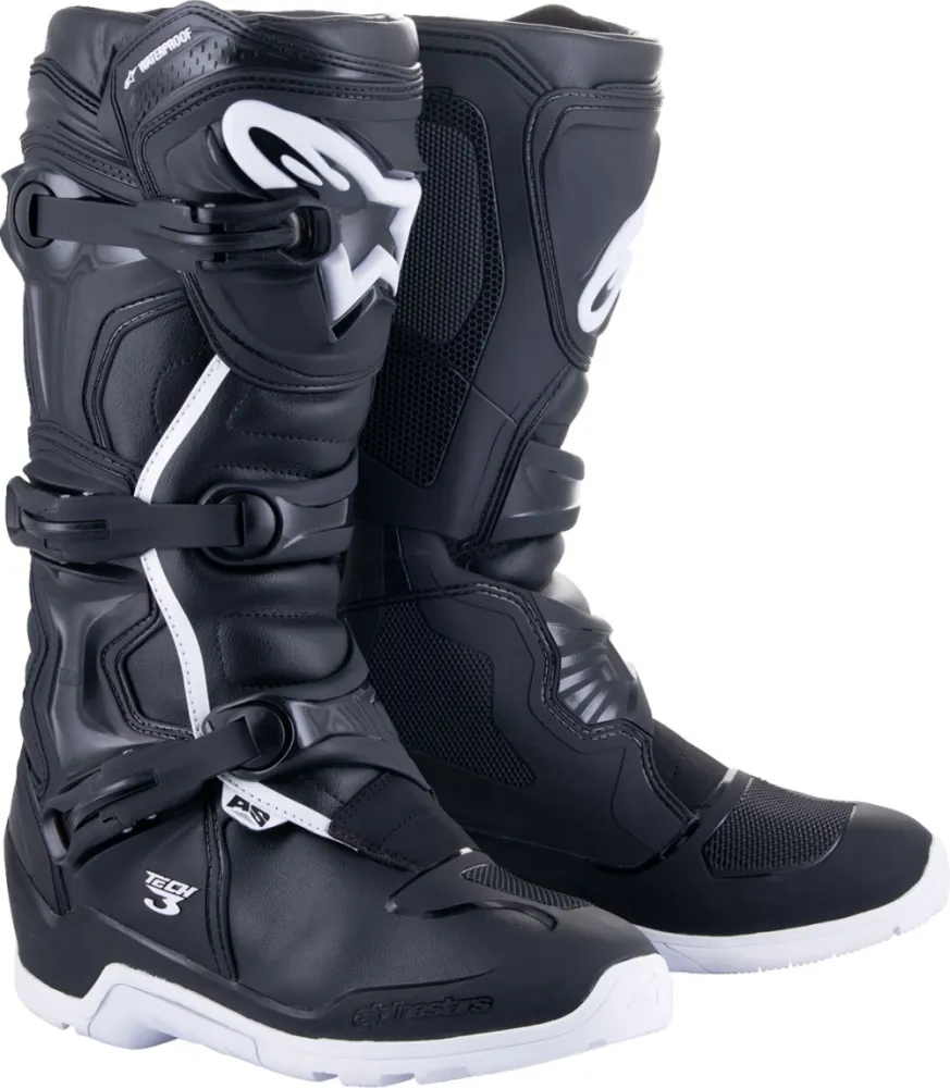 ALPINESTARS(MX) - BOOT T3 END WP BLK/WHT 8 - 34103058