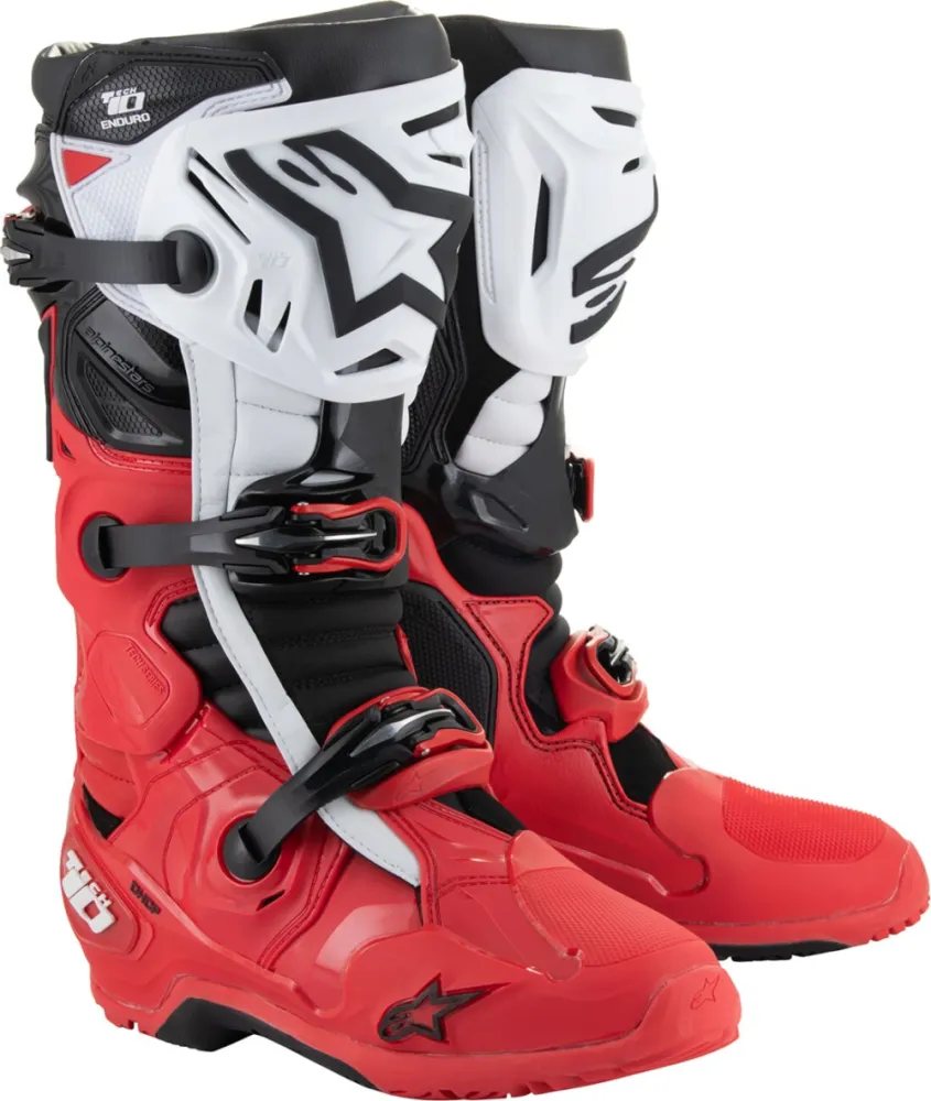 ALPINESTARS(MX) - BOOT TECH 10 ENDURO BRIGHT RED - 34103236