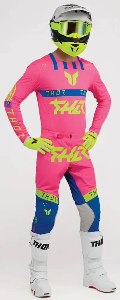 THOR - PANTS SPORTMODE FLITE PINK/BLU - 290112403