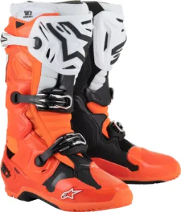 ALPINESTARS(MX) - BOOT TECH 10 ENDURO ORANGE FLU - 34103241