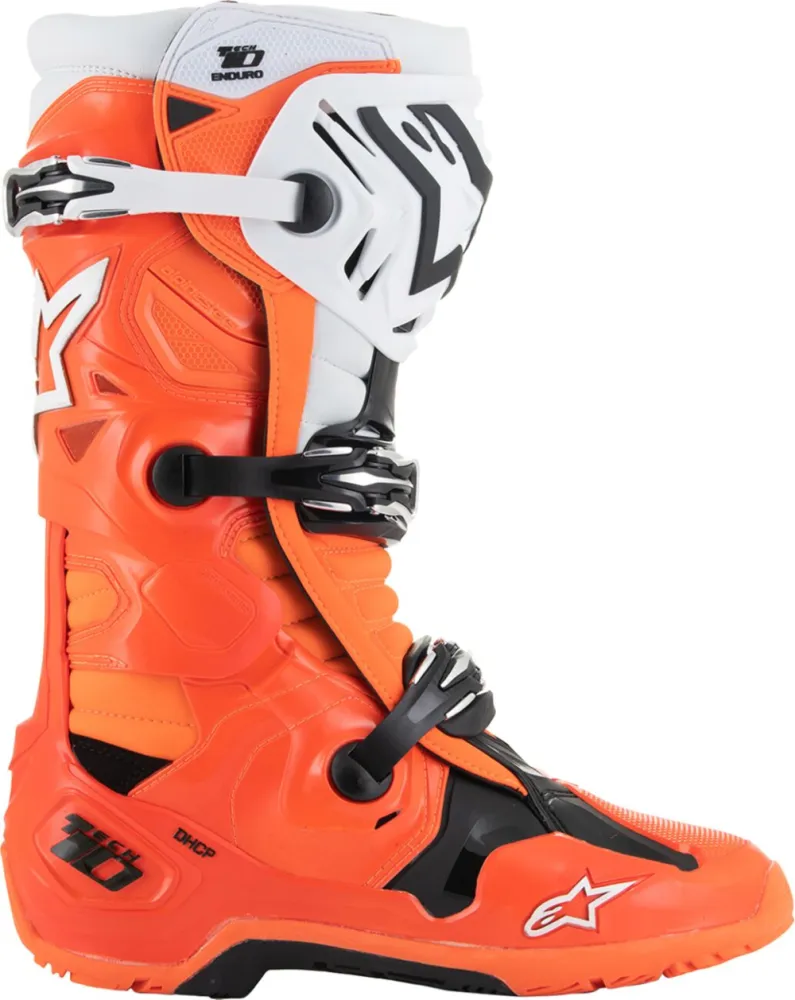 ALPINESTARS(MX) - BOOT TECH 10 ENDURO ORANGE FLU - 34103241
