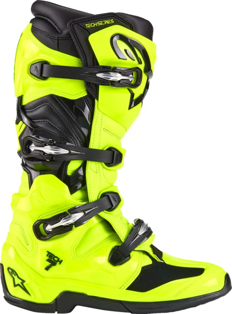 ALPINESTARS(MX) - BOOT TECH 7 YELLOW FLUO BLACK  - 34103285