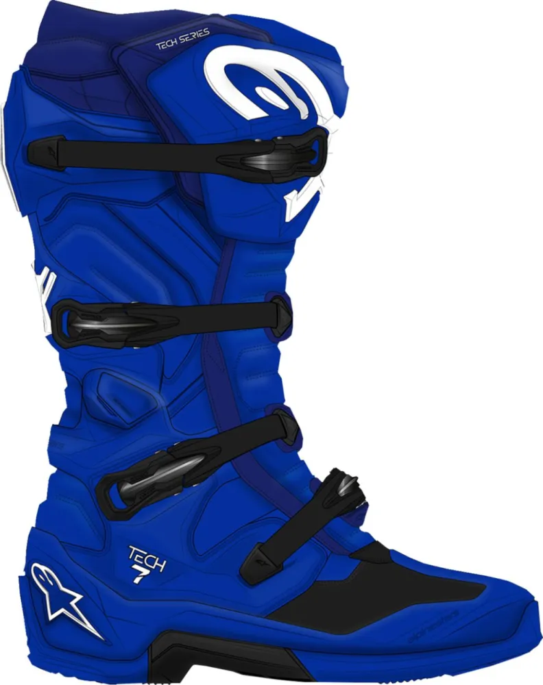 ALPINESTARS(MX) - BOOT TECH 7 BLUE 7 - 34103310