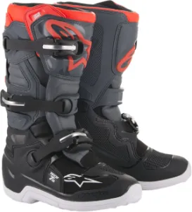 ALPINESTARS(MX) - BOOT TECH7S DGY/LGY FL/RD 4 - 34110482