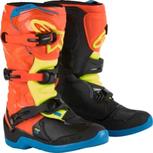 ALPINESTARS(MX) - BOOT TECH3S YTH OR/BL/Y 4 - 34110692