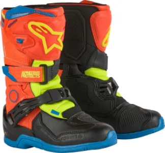 ALPINESTARS(MX) - BOOT T3S KIDS OR/BL/Y 10 - 34110712