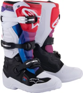 ALPINESTARS(MX) - BOOT TECH7S W/B/RAINBOW 2 - 34110717