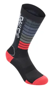 ALPINESTARS BICYCLE - SOCKS DROP 22 BLK/RD S - 34310726