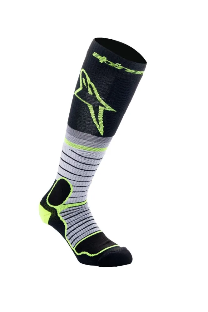ALPINESTARS(MX) - SOCK MX PRO BLK/GY/YLW S - 34310827