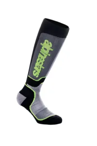 ALPINESTARS(MX) - SOCK MX PLUS BLK/GY/YLW S - 34310845