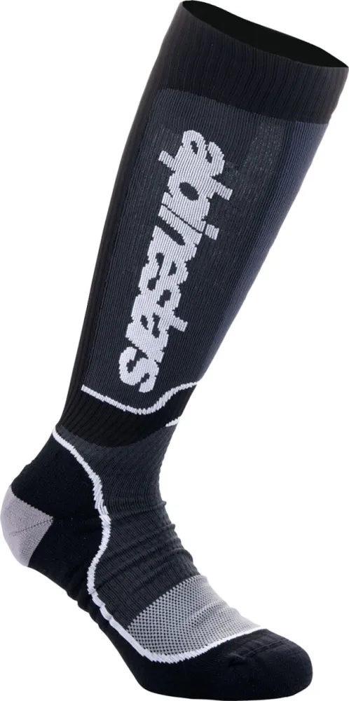 ALPINESTARS(MX) - SOCK YTH MX+ BLACK/WHT - 34310848