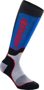 ALPINESTARS(MX) - SOCK YTH MX+ BLK/WHT/BL - 34310851