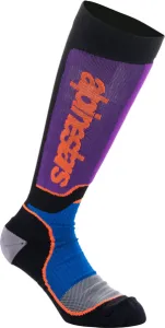 ALPINESTARS(MX) - SOCK YTH MX+ BLK/PUR/BL - 34310852
