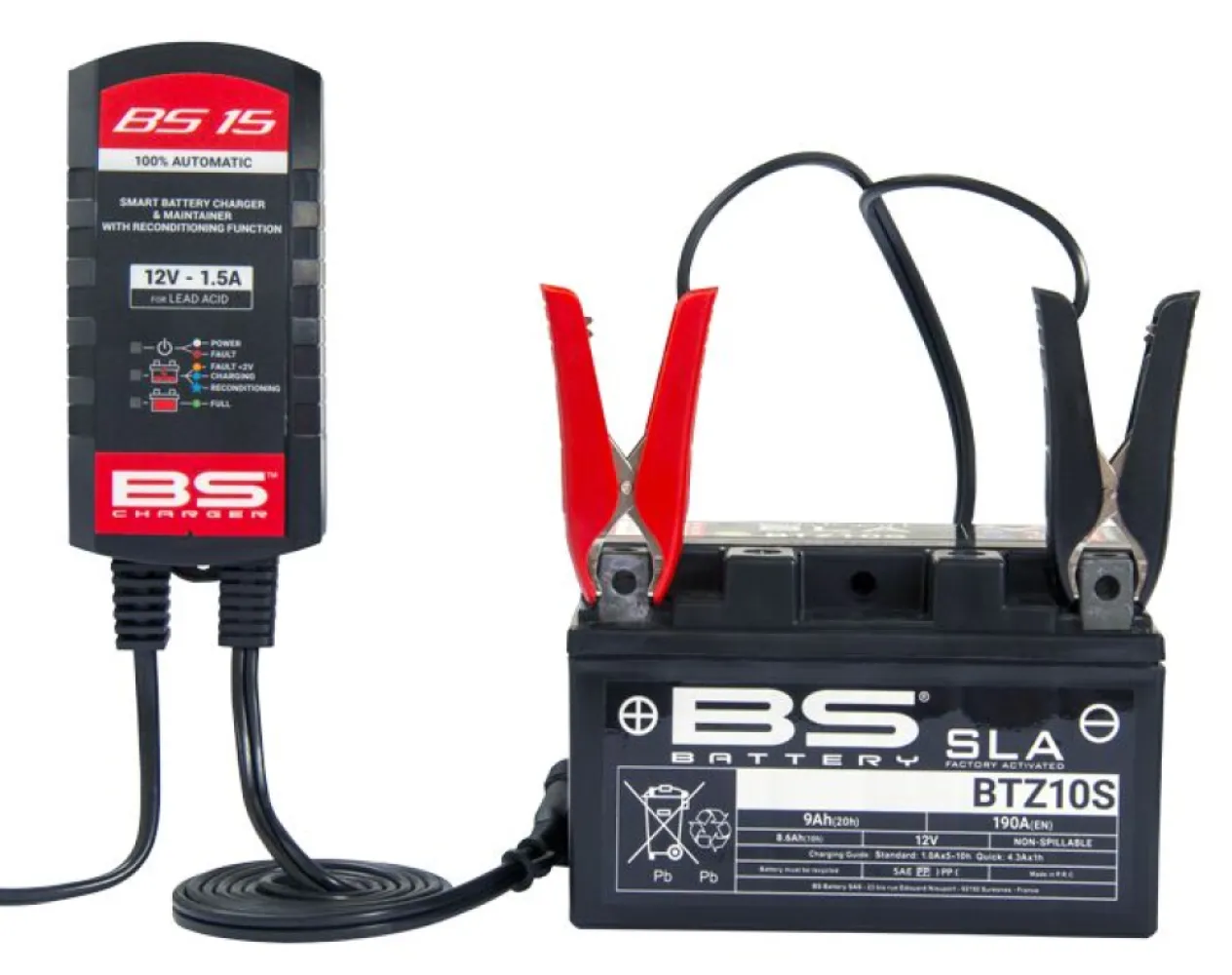 BS BATTERY - CHARGER BS15 12V-1.5A - 38070463