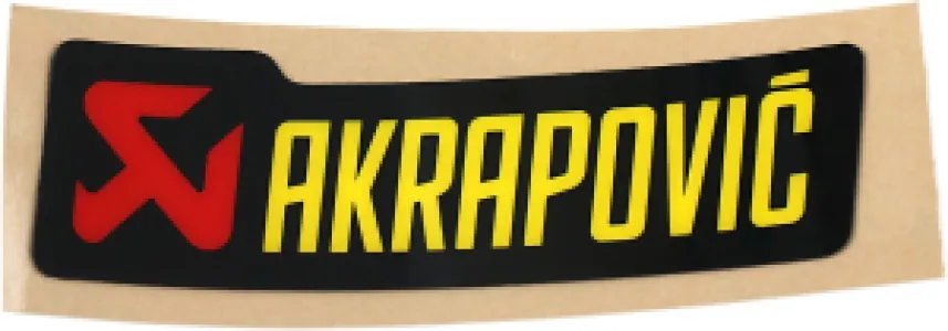 AKRAPOVIC - STICKER AKRAPOVIC 90X26.5 - 43201937
