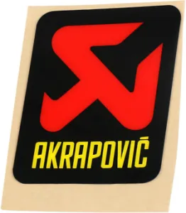 AKRAPOVIC - STICKER AKRAPOVIC 60X70 - 43201938