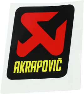 AKRAPOVIC - STICKER AKRAPOVIC 57X60 - 43202018
