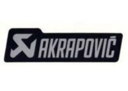AKRAPOVIC - STICKER AKRAPOVIC 150X44 - 43202133